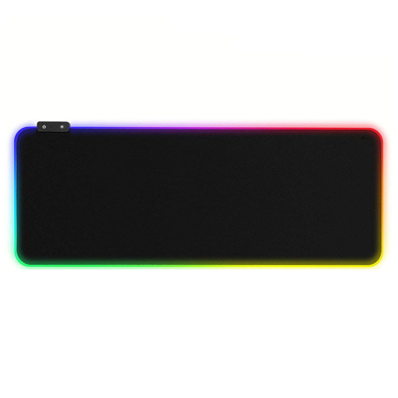 موس پد مخصوص بازی مشکی ساده  مدل RGB