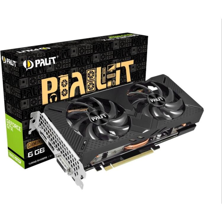 کارت گرافیک استوک Geforce GTX 1660 super 6gb palit gp